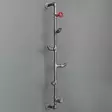 Putkikoukku Musta Kulta 100% Metalli 15x15x100 cm - Tyylikäs ja Kestävä Sisustuselementti Seinään Kiinnitettäväksi - Huonekalut - 8681875208450 - 3