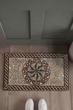 PVC-kynnysmatto, monivärinen, 40 x 60 cm, kestävä, liukumaton - Kynnysmatot ja kuramatot - 8681875387810 - 2