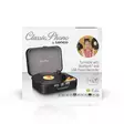 Retro Bluetooth® levysoitin sisäänrakennetuilla kaiuttimilla Musta - Levysoittimet ja neulat - 8711902079750 - 66