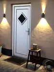 RIGEL seinävalaisin, tummaharmaa, 2 x 3W LED, IP54 - Katto- ja seinävalaisimet - 7392986777780 - 4