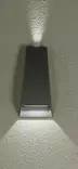 RIGEL seinävalaisin, tummaharmaa, 2 x 3W LED, IP54 - Katto- ja seinävalaisimet - 7392986777780 - 2