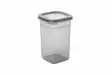 Säilytyslaatikko-setti (24 osaa), antrasiitti, 10 x 10 x 9,5 cm, kestävä, BPA-vapaa - Muovilaatikot ja säilytyslaatikot - 8683742869030 - 3