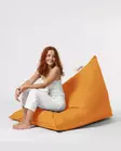 Säkkituoli ulkokäyttöön, oranssi, 145 cm, kestävä, ympäristöystävällinen - Säkkituolit - 8683743039630 - 9