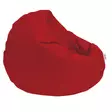 Säkkituoli ulkokäyttöön, punainen, 100 cm, mukava, kestävä, käytännöllinen - Säkkituolit - 8683743040490 - 1