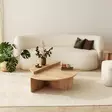 Sapphire Oak -tyylinen sohvapöytä, 100% melamiinipinnoitettu, 90x30x60 cm ja 85x35x30 cm, kestävä ja elegantti - Sohvapöydät - 8683742112150 - 2