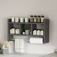 Seinähylly, antrasiitti, 18 mm, kestävä, tilava, tyylikäs - Seinähyllyt - 8684282041580 - 11