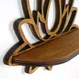 Seinähylly, Pähkinä, 100% Vaneri, 8 mm, 33 x 26 x 10 cm, Tyylikäs ja Kestävä Sisustuselementti, 1 Paketti - Seinähyllyt - 8684282095750 - 6