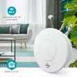 SmartLife Palovaroitin | Paristokäyttöinen | Anturin käyttöikä: 10 Vuotta | EN 14604 | Maks. akunkesto: 120 Kuukautta | 85 dB | Valkoinen | 1 kpl - Hälyttimet ja anturit - 5412810471560 - 52