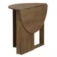 Taittopöytä - Kalusteet, Kaukasiantammi, 100% Melamiinipinnoitettu Lastulevy, 18 mm, Laajennettava, 90x77x45 cm - Pöydät - 8681875178920 - 1
