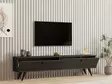 TV-taso, antrasiitti, 160x40x25 cm, kestävä, käytännöllinen, tyylikäs - TV-tasot - 8684282618300 - 3