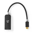 USB-C Sovitin | USB 3.2 Gen 1 | USB-C Uros | DisplayPort Naaras | 8K@30Hz | 0.20 m | Pyöreä | Kullattu | PVC | Antrasiitti | Ikkunallinen laatikko - Tietokone ja verkko - 5412810331420 - 2
