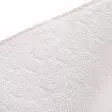 Valkoinen 100% Akryyli Kylpymatto 60x100 cm - Antibakteerinen, Liukumaton, Konepestävä, Helppohoitoinen, 1200 gr/m² - Kylpyhuonematot ja kosteantilan matot - 8683342422840 - 5