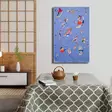 Vasili Kandinsky - Monivärinen Koristeellinen Canvas-taulu 45x70 cm, 100% Puukehys, 2,8 cm Paksuus, Seinäsomiste - Taulut ja kehykset - 8683342781350 - 2