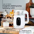 Vedenkeitin astesäädöllä 1.7L valkoinen AD1305WS - Kahvinkeittimet ja vedenkeittimet - 5905575907820 - 12