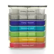 Viikoittainen pinottava pilleri järjestäjä - Arjen apuvälineet - 8712412582730 - 10