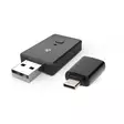 Wireless Car Audio Adapter | Android Auto / Apple Carplay | AAC / SBC | Black - Autosoittimet - 5412810455690 - 1
