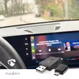 Wireless Car Audio Adapter | Android Auto / Apple Carplay | AAC / SBC | Black - Autosoittimet - 5412810455690 - 5