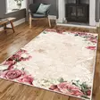 Ylellinen 80x120 cm Samettimatto - Monivärinen, Antibakteerinen, Konepestävä, Liukumaton, 3D Digitaalipainatus - Pienet matot ja käytävämatot - 8681875953510 - 3