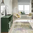 Ylellinen 80x120 cm Samettimatto - Monivärinen, Antibakteerinen, Konepestävä, Liukumaton, 3D Digitaalipainatus - Pienet matot ja käytävämatot - 8681875963410 - 2