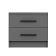 Yöpöytä Anthracite - Tyylikäs ja Kestävä Säilytysratkaisu 100% Melamiinipinnoitetusta Lastulevystä, Mitat: 50x40x47 cm - Yöpöydät - 8683742567370 - 5