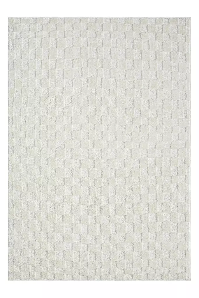 100% JUTE Matto 100x200 cm - Kermanvärinen, 5 mm Nukkakorkeus, Helppohoitoinen, Ajaton Eleganssi, Ei Konepesua - Suuret ja keskikokoiset matot - 8684282264040 - 1