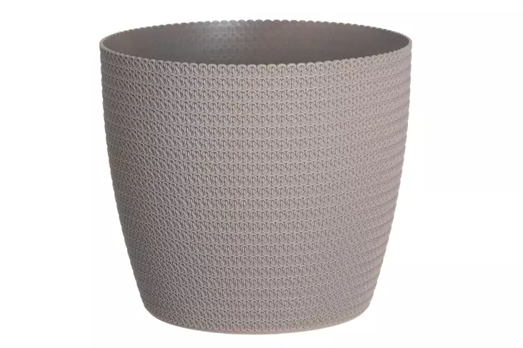 4Living Ruukku Jersey ECO 36 cm vaaleanharmaa - Ruukut - 6410416124490 - 1