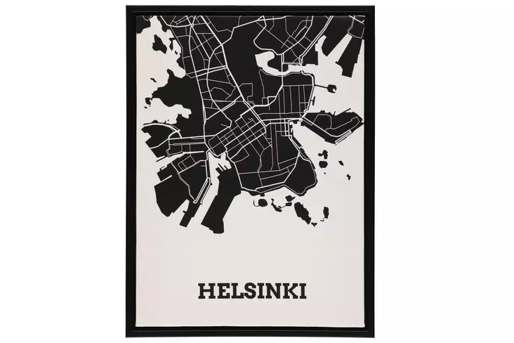 4Living Taulu City Helsinki 30x40 cm - Taulut ja kehykset - 6410413307490 - 1