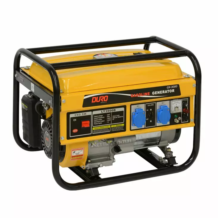 Aggregaatti Duro 3,0 kW bensa - Aggregaatit - 6438168093710 - 1