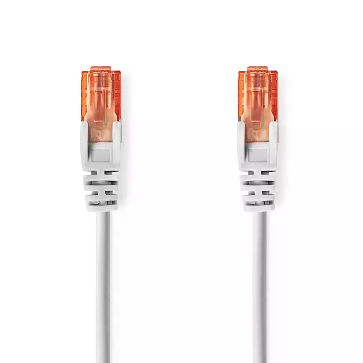 CAT6 Verkkokaapeli | RJ45 uros | RJ45 uros | U/UTP | 10.0 m | Pyöreä | PVC | Harmaa | Label - Tietokone ja verkko - 5412810422890 - 1