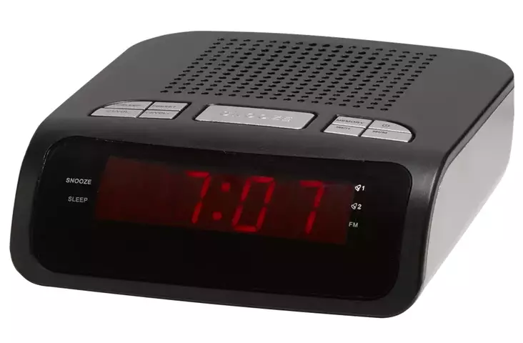 Denver kelloradio musta - Radiot ja MP3/4-soittimet - 5706751021800 - 1