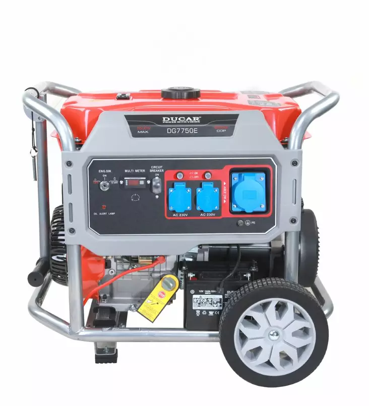 Aggregaatti Ducar DG7750 5000W - Aggregaatit - 6438014182810 - 1