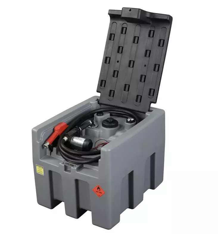 GXT 200 l dieselsäiliö 12 V pumpulla - Polttoainesäiliöt ja pumput - 6438014350400 - 1
