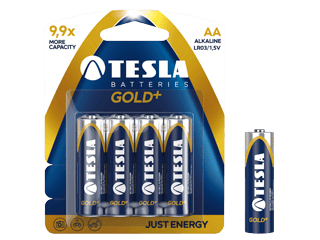 Gold Alkaline paristo AA LR06 4 kpl - Paristot, akut, laturit - 8594183391670 - 1