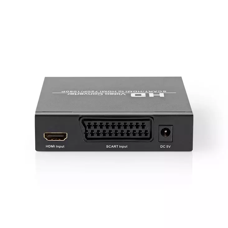 HDMI Muunnin | SCART Female | 1x 3.5 mm sound out / 1x Digital Audio / 1x HDMI Output | Yksisuuntainen | 1080p | 1.65 Gbps | Alumiini | Antrasiitti - Videomuuntimet - 5412810319930 - 1