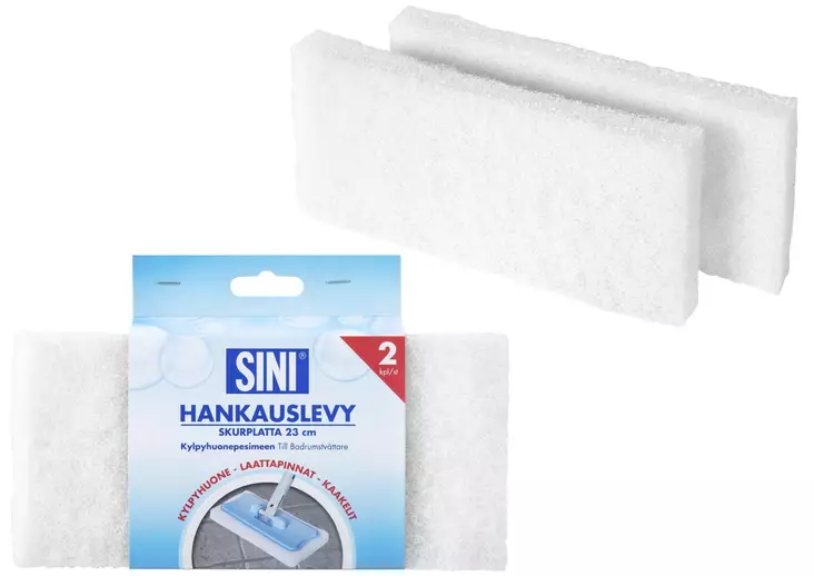 Hankauslevy 23 cm SINI - Siivousvälineet - 679-0130-30 - 1
