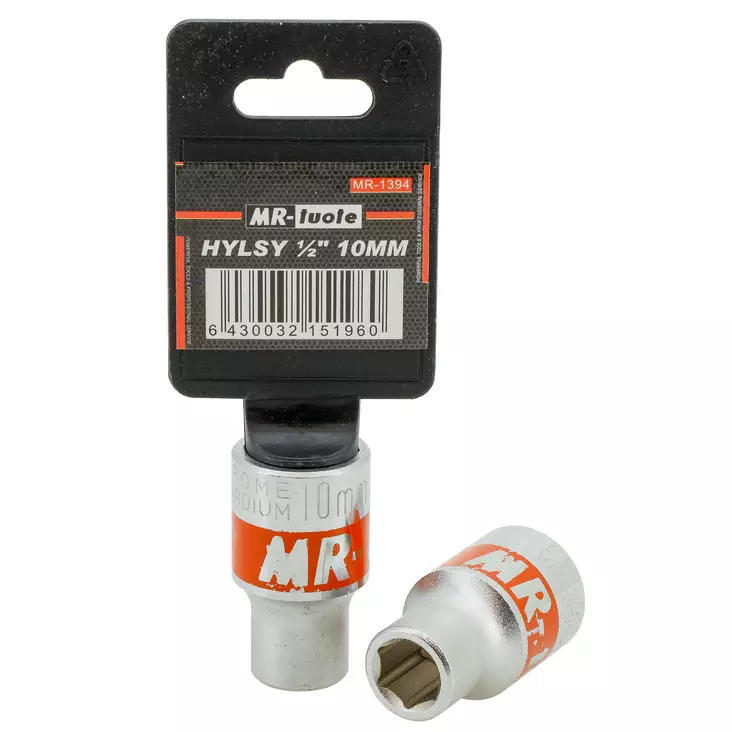 Hylsy 1/2" 10 mm - Hylsyt ja adapterit - 6430032151960 - 1