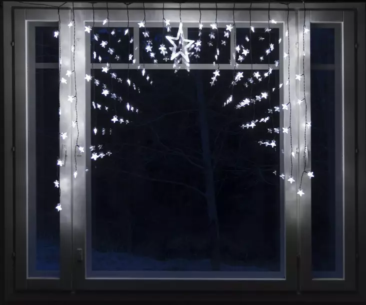 Ikkunavalot 80LED 80 x120 cm - Koristevalot - 6410412937780 - 1