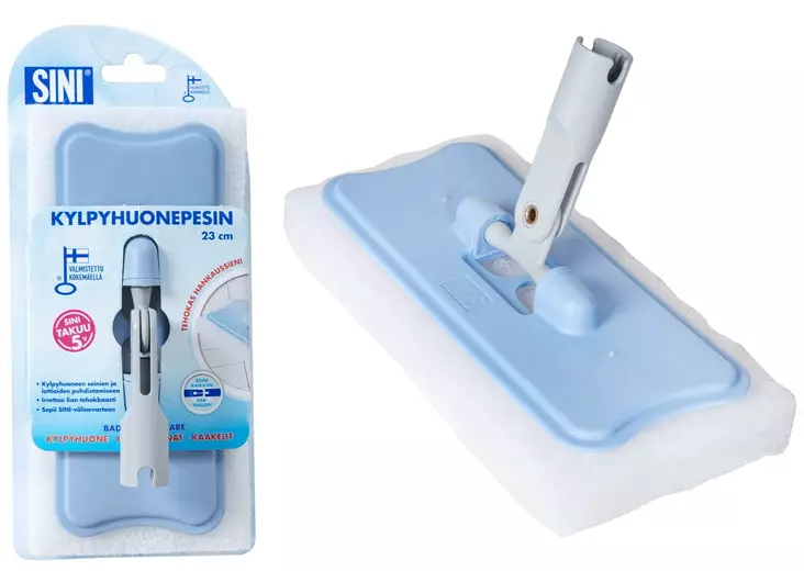 Kylpyhuonepesin 23 cm SINI - Siivousvälineet - 679-0120-30 - 1