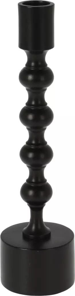 Kynttil=C3=A4njalka 23 cm musta - Kynttilät ja lyhdyt - 8719987611100 - 1