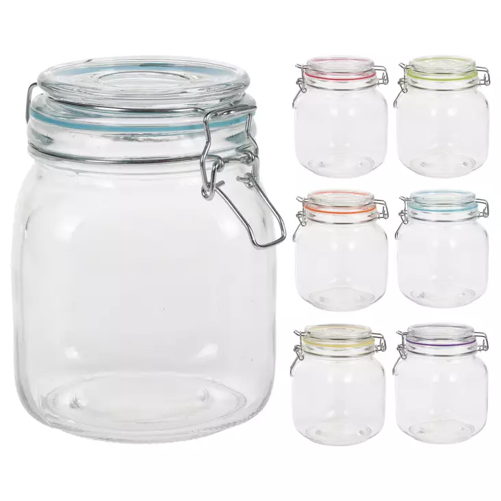 Lasipurkki 1 L - Ruoan pakastus ja säilöntä - 8719987106910 - 1