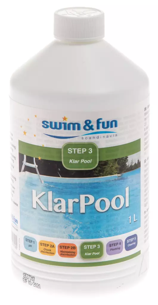 Lev=C3=A4npoistoaine Klar Pool 1 l - Uima-altaat ja tarvikkeet - 5704841017160 - 1