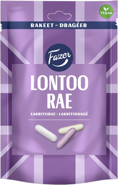 Lontoo rae pastilleja 175g - Lakritsit ja salmiakit - 6416453039940 - 1