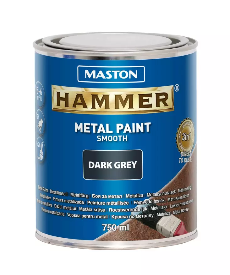 Maali Hammer Sile=C3=A4 - Metalli- ja kalustemaalit - 6412490043650 - 1