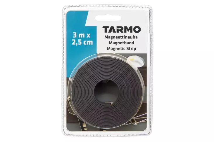 Magneettinauha teipill=C3=A4 3 m x 2,5 cm - Rakennusteipit - 6410412806390 - 1