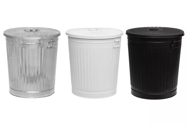 Metallisanko kannella 45cm 4Living - Muovilaatikot ja säilytyslaatikot - 6410413068070 - 1