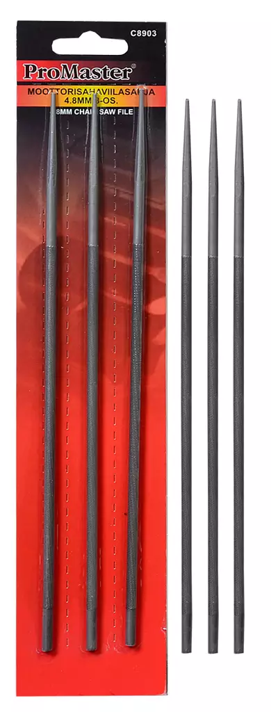 Moottorisahaviilasarja 4.8mm 3-os. - Viilat - 6420286889030 - 1