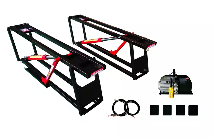 Motorwerk 3500kg 230V siirrettävä autonostin - Korjaamonostimet - 6438014379890 - 1
