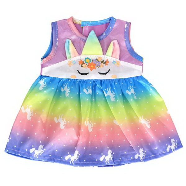 My little baby rainbow mekko - Nuket ja nukketarvikkeet - 6438484008740 - 1