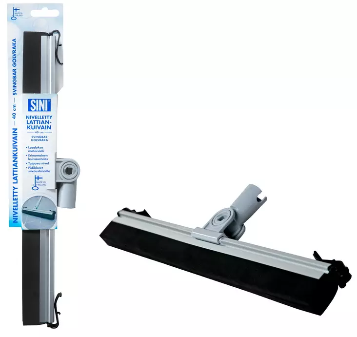 Nivelletty lattiankuivain 40 cm SINI - Siivousvälineet - 679-0660-30 - 1