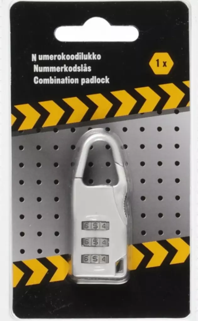 Numerokoodilukko - Lukot ja avainkaapit - 6410413273450 - 1